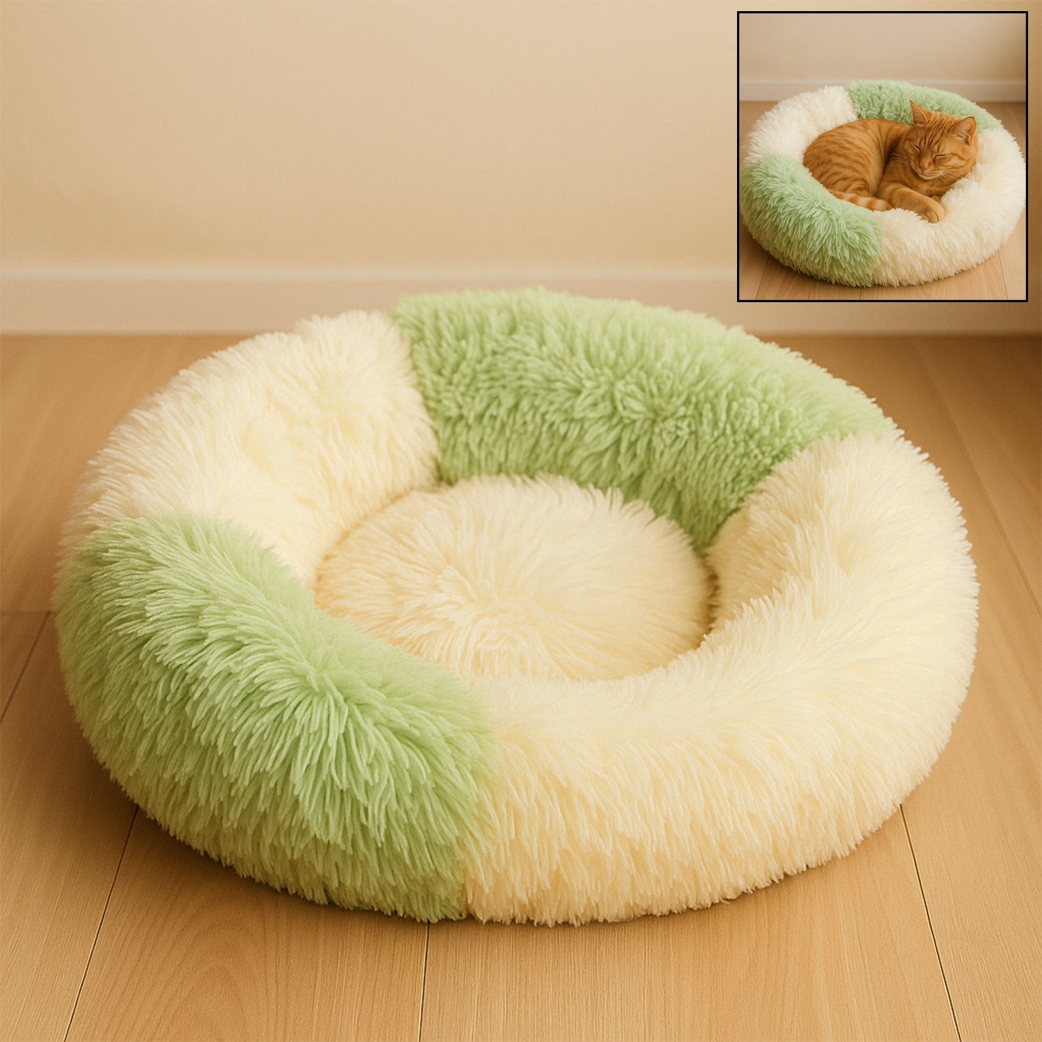 Ultra Soft Fluffy Pet Bed for Cats & Small Dogs Ultra Soft Fluffy Pet Bed for Cats & Small Dogs